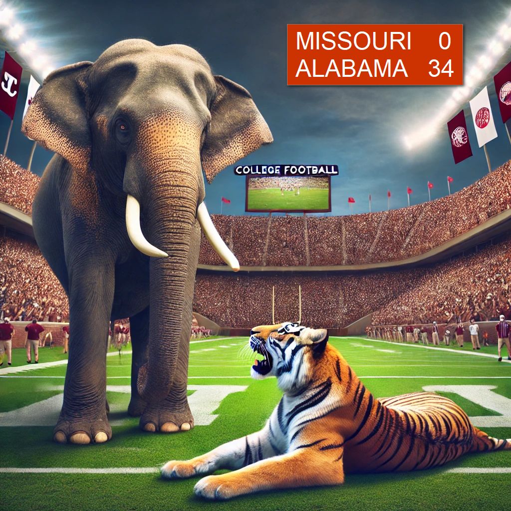 Missouri wrap-up: Few faults to find as Bama shuts out Tigers