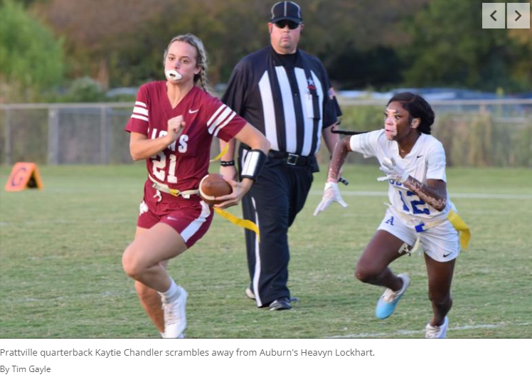 Prattville QB Kaytie Chandler Grabs First AHSAA Flag Football Spotlight