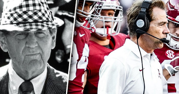 Nick Saban On Bryant Award Watch List Nick Saban has a high bar when it comes to Alabama exceeding expectations  NOVEMBER 19, 2020 • 247SPORTS.COM