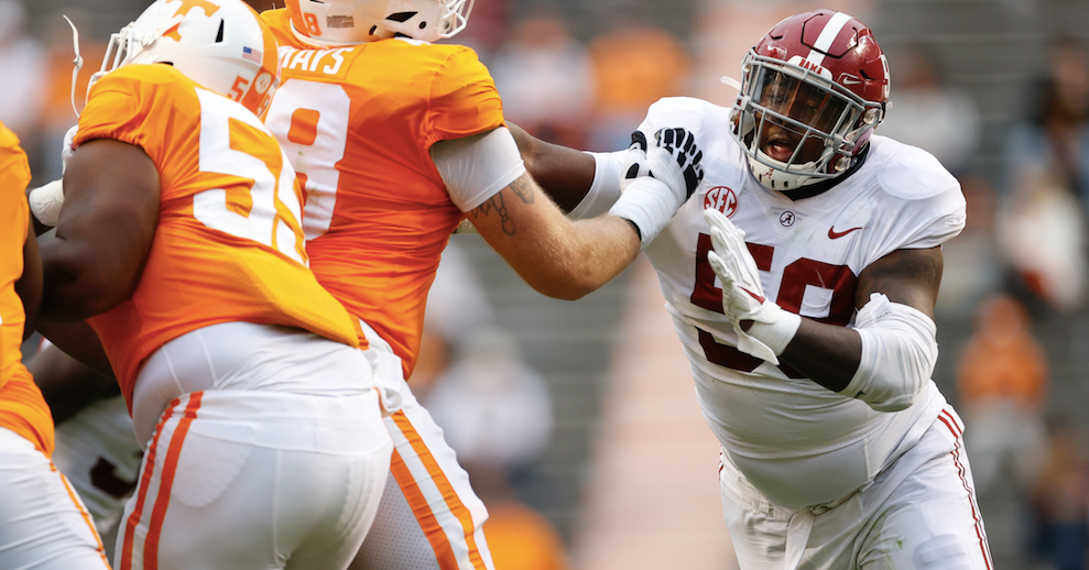 Notebook: Saban assesses Tide pass rush at season's midway point At the midway point of the SEC-only regular season, Alabama has registered 7.0 sacks and 16 quarterback hurries through five games.  OCTOBER 26, 2020 • 247SPORTS.COM