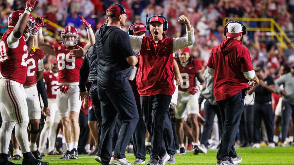 Photos from Alabama's blowout 42-13 road win at LSU