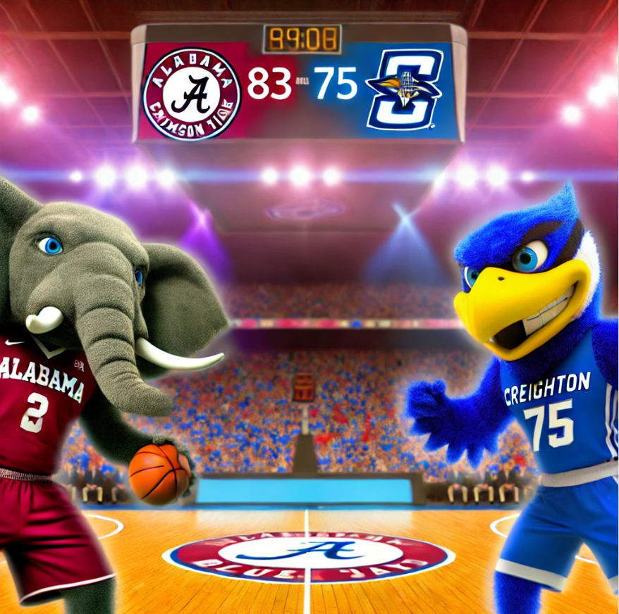 Hoops Wrapup: Alabama Crimson Tide secures 83-75 victory over Creighton