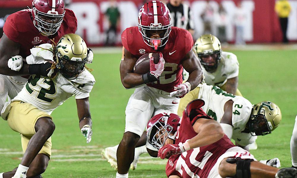 Former Alabama running back transferring to Michigan, per report