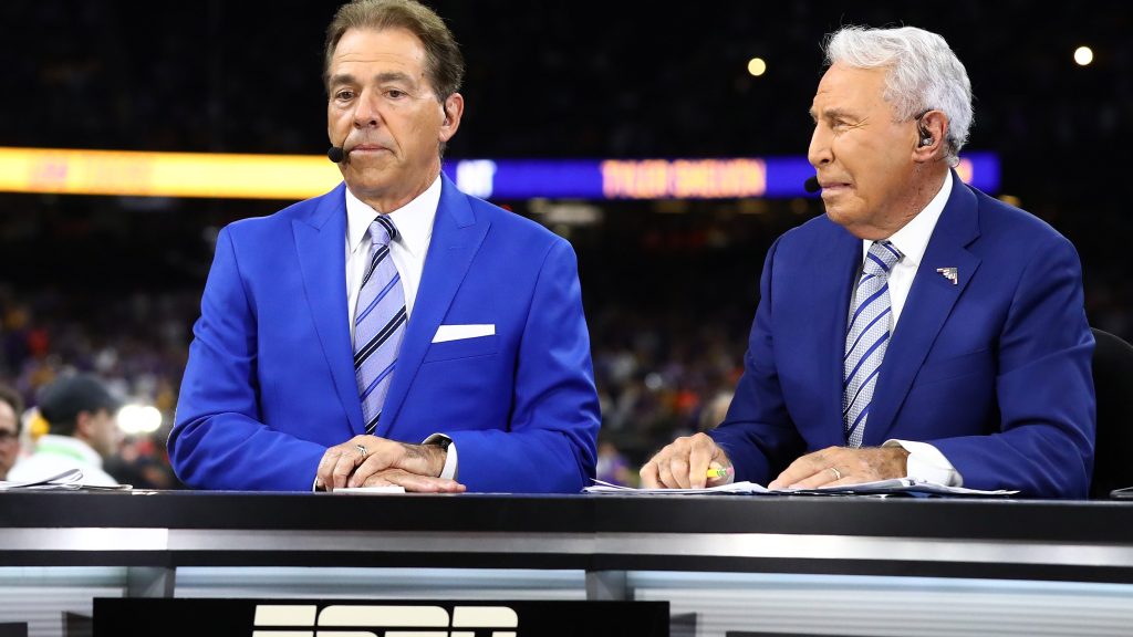 Nick Saban predicts major conference championship game upset on 'College GameDay'