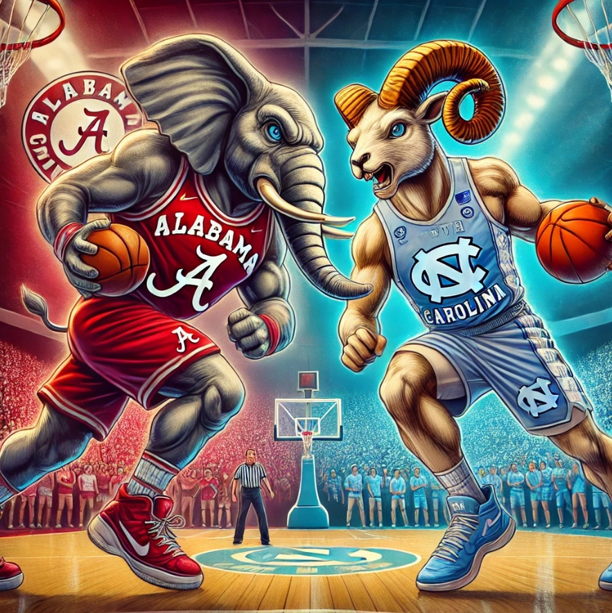 Bama Basketball Game Preview:  Alabama travels to NC to take on the Tarheels in Top 20 SEC-ACC matchup