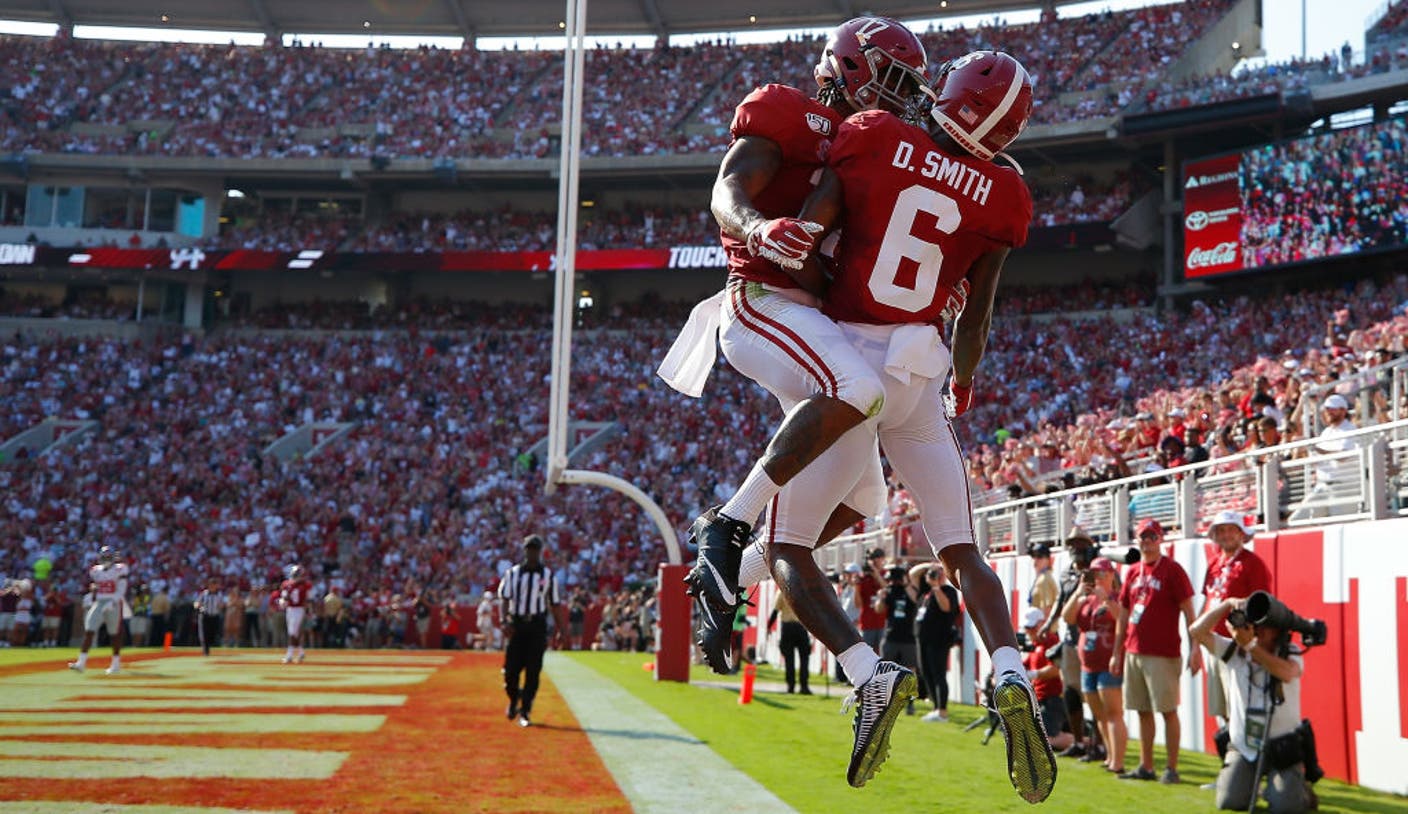 From Unstoppable To Unbelievable
     Led by Heisman winner DeVonta Smith, Alabama's offense is downright scary. Add in the possible return of Jaylen Waddle, and it's a defense's…  JANUARY 7, 2021