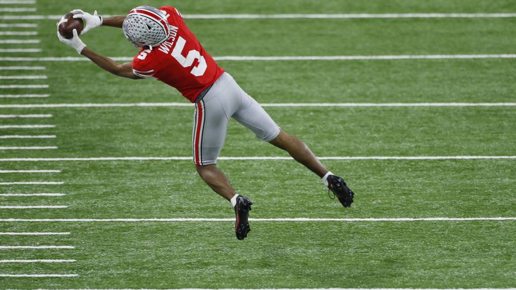 National championship matchups: Ohio State receiver Garrett Wilson vs. Alabama cornerback Patrick Surtain