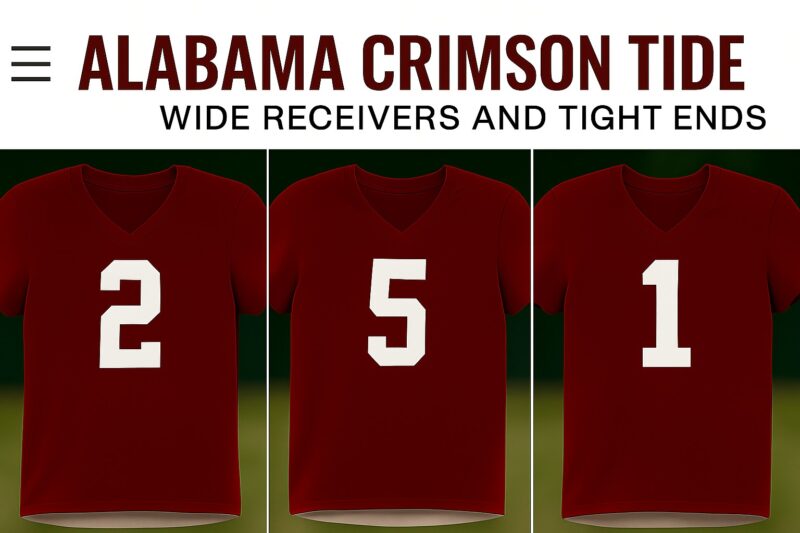 2025 Roster Rundown: Wide Receivers and Tight Ends