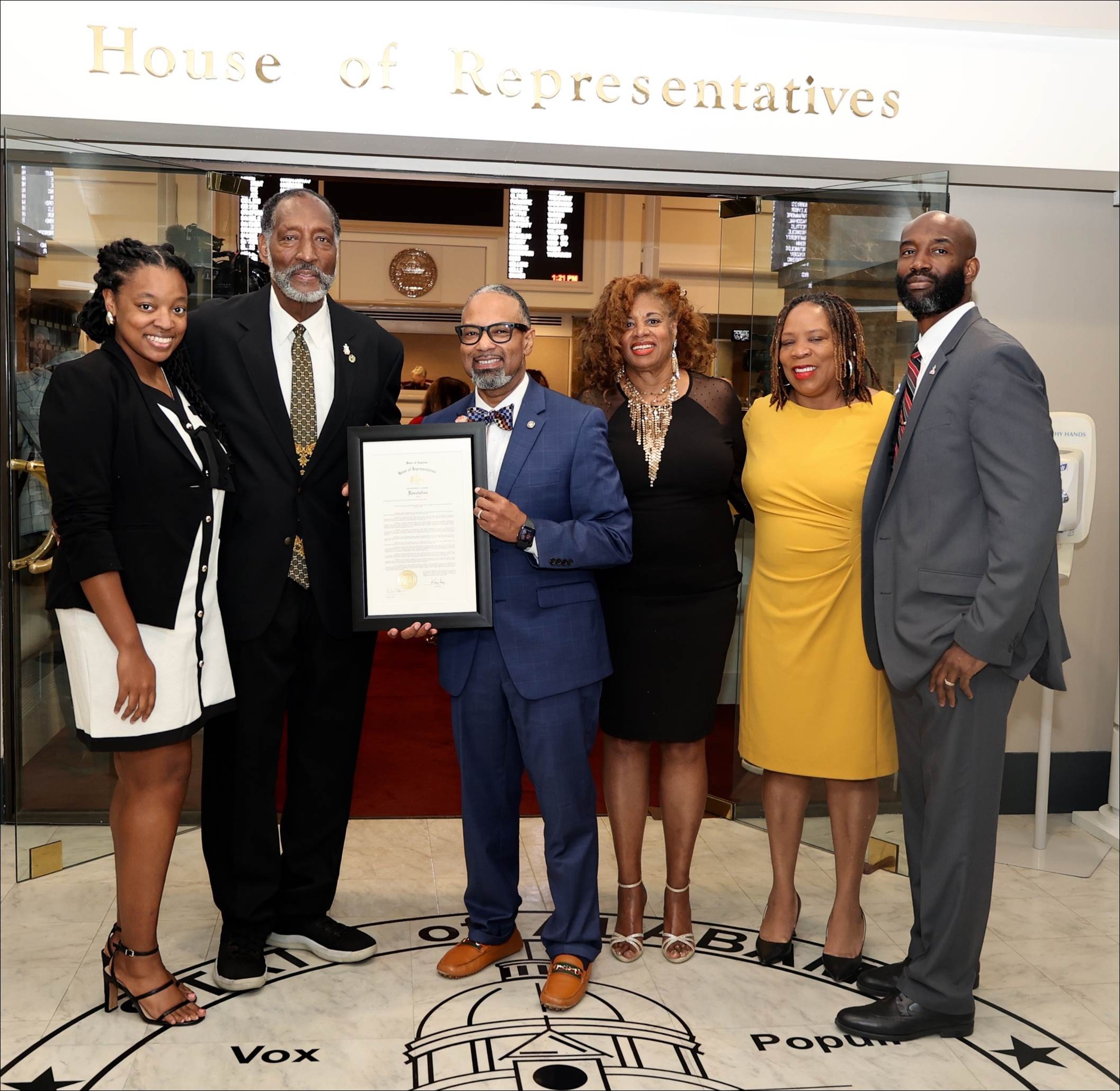 Former Blount Coach Ben Harris Honored by Alabama State Legislature