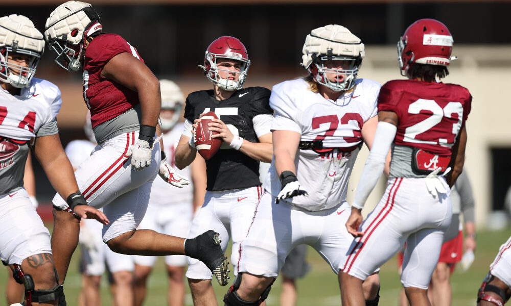 What Nick Saban told Ty Simpson ahead of his first start for Alabama football